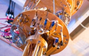 Quantum computer zoomed in